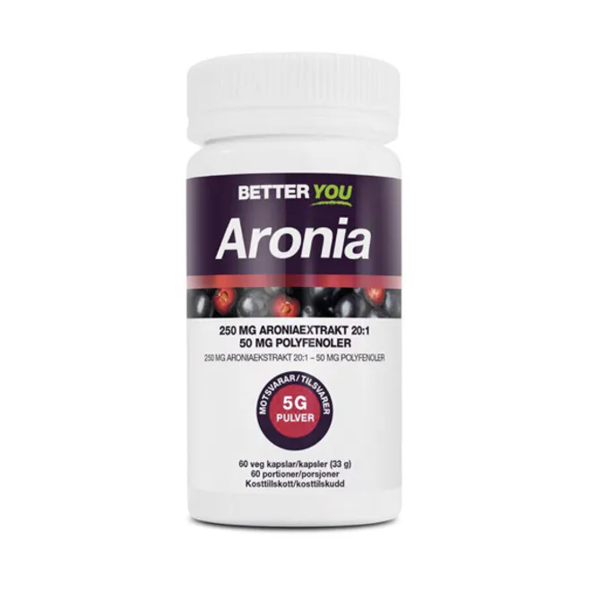 Huvudbild Aronia 60 kapslar