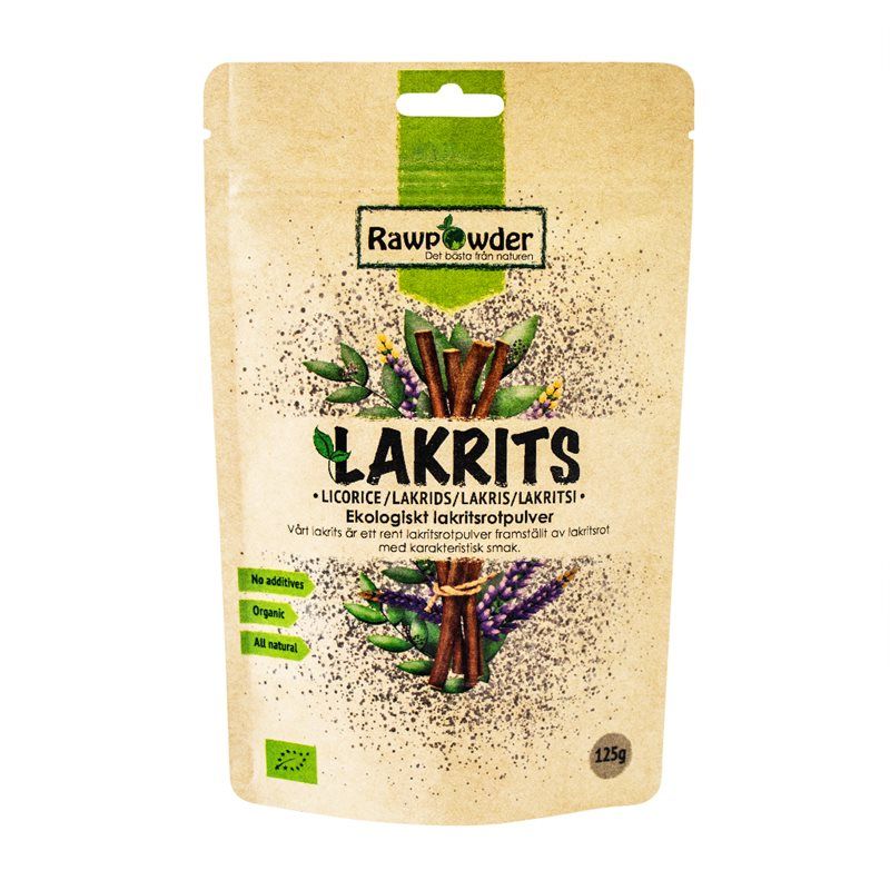 Lakritsrot Pulver - 125 g
